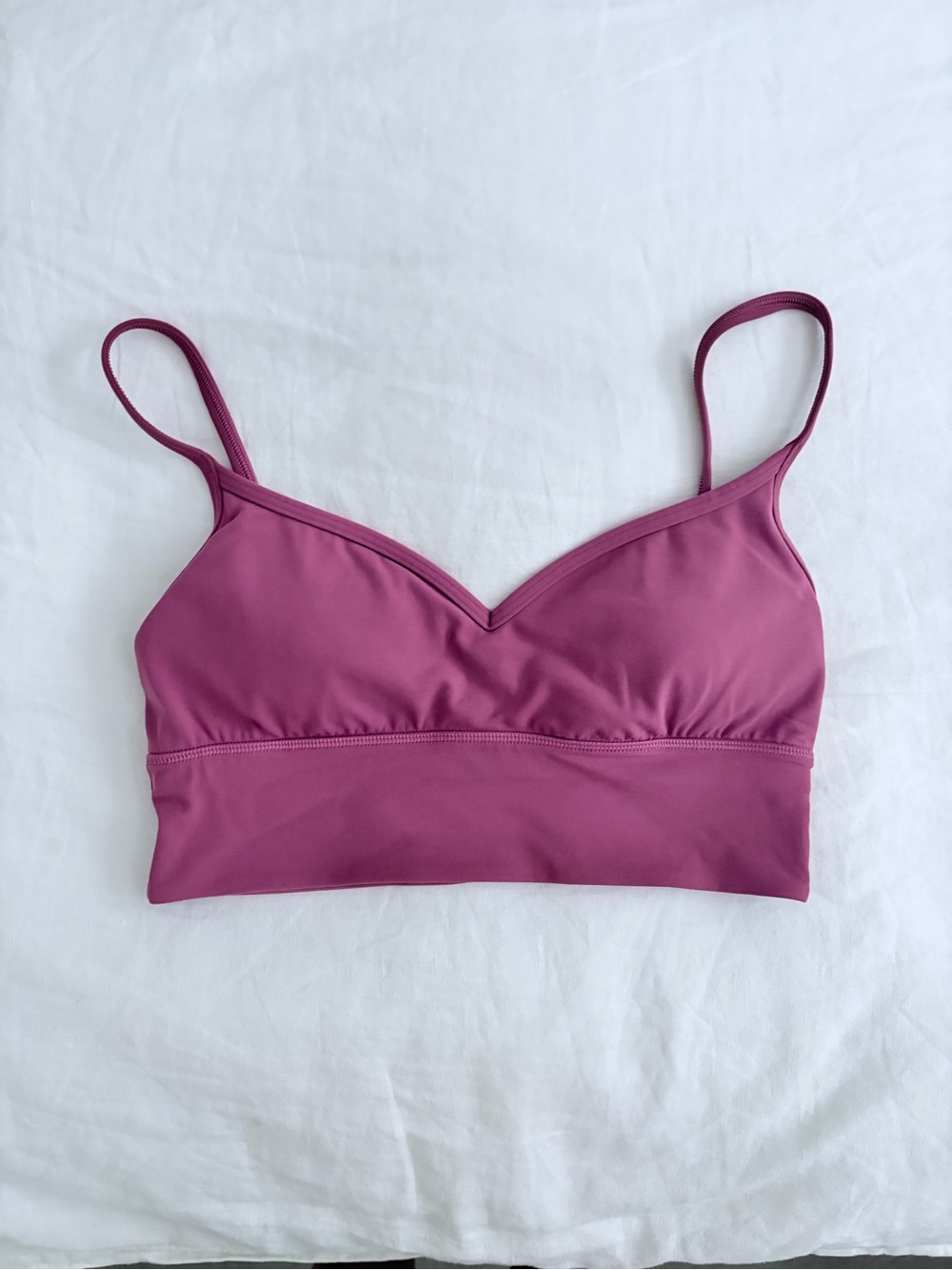 Lululemon Sweetheart Bra - Washed Mauve Sz 8